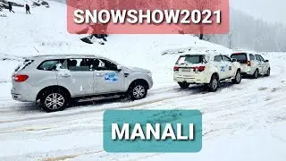 Snowshow2021 manali | hamta pass | snow drive | snowfall | DRC
