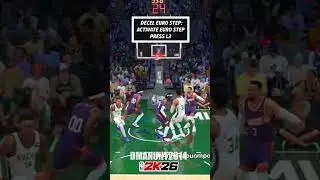How To Do The Slow Euro Step on NBA 2K26