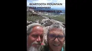 What a drive on Scenic Beartooth Mountain Pass-Montana