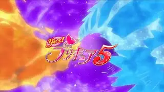 Cure Rouge & Cure Aqua Attack Rouge Fire & Aqua Stream