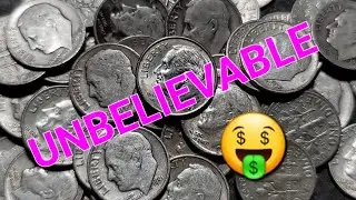 *DIME TIME* $30/6 Rolls... One Unbelievable Surprise!! #silver #silverdime #dimes #coinrhunting