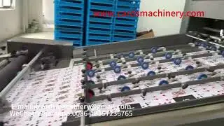 PK54-55 Automatic Playing Cards Poker Making Die Cutting Punching Machine