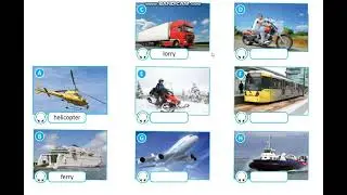 EXCEL 6 for Kaz M9 / Ex.1 p.99 / MEANS of TRANSPORT / Listen &  Repeat