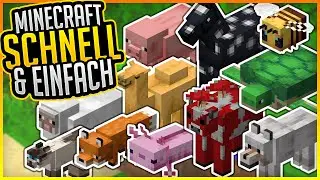 ALLE TIERE VERMEHREN! (TUTORIAL) ✨ Minecraft Schnell und Einfach #69 ✨ ErikOnHisPeriod
