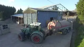Claas Xerion and Kuhn Striger 600