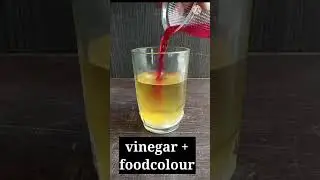 #short ।। # colour reaction। #bakingsoda + #cookingoil +#vinegar reaction