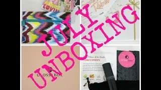 July Unboxing | Ipsy, Boxycharm, Glossybox & Scentbird
