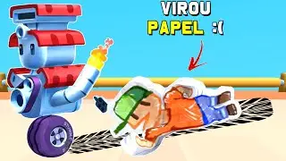 O MENINO HUMILDE FOI ATROPELADO PELA MOTO E VIROU PAPEL NO STUMBLE GUYS