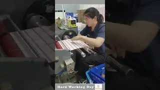 The Process Of Applying Paper To A Roll