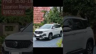 2019 model MG Hector 2.0 DE SHARP MT  (Diesel Full Option)2nd owner 27000 km only  Price - 16.50