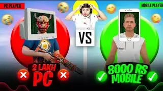 WTF❗2GB RAM 📱🥺 VS 2 LAKH PC PLAYER🤐@FFking111k 