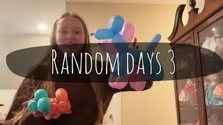 Random days 3: Balloon animals