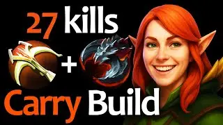 Immortal Carry 27 Kills NEW META Windranger (7.39e)  &mdash; Top-Tier Build Highlights #dota2
