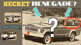 Jeep's SECRET RENEGADE Prototypes You Never Knew About! Jeep Almost Named The Cherokee, The Renegade