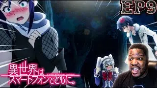 Isekai wa Smartphone to Tomo ni. Episodes 9 Reaction