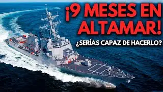 &iquest;C&oacute;mo VIVE LA MARINA dentro de un DESTRUCTOR estadounidense? | La vida en altamar