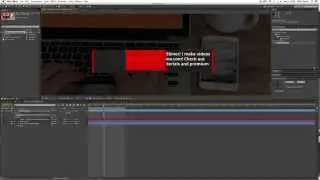 Free Center Lower Third Template & After Effects Tutorial