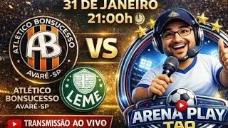 COPA IMPERIAL FINANCEIRA CEL MAC - 31/01 - 21:00h - BONSUCESSO X LEME