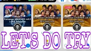 Exclusive European LEGENDS Vol.2 + PES Selection Box Draw - Pes 18 Android