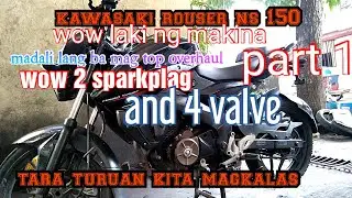 KAWASAKI ROUSER NS 150 TOP OVERHAULING PART 1