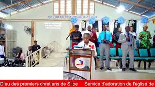 Service du Dimanche Eglise de Dieu des premiers chrétiens de siloe
