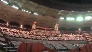 Fantastic choreography in the Romanian derby