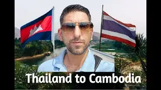 Thailand to Cambodia(Siem Reap) with the Train and Van