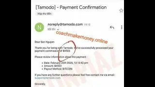 Free money by inviting $0 25 per invite TAMODO REVIEW PROOF