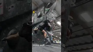 comp boulder + blue tag  #climbing #bouldering  #rockclimbing