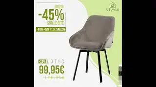 USUALS I Jusqu'&agrave; -45% le site