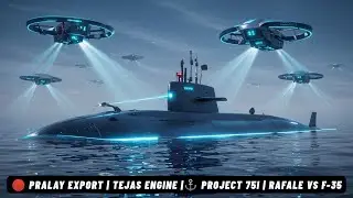 🇮🇳 India Defence Update: AMCA AI, Project 75I, Tejas Engine, Pralay Export & More