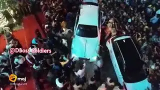 D Boss entry with luxury car