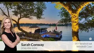Sarah Conway -- 183 Stevin Stratt, Montgomery TX -- #lakeconroe #waterfronthomes #lakelife