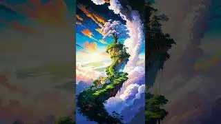 AI Meadow Magic 🌼 | 4K Blooming Beauty #subscribe #share #like #shorts