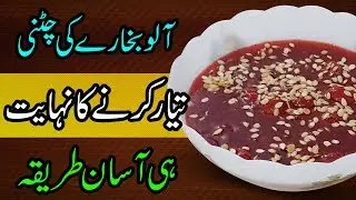 How To Make Plum Sauce In Minutes | Learn Delicious Plum Sauce | Urdu Gram