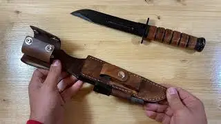Ka-bar knife sheath PATTERN #leatherpattern #leatherman  #handmade #pattern #leathersheath