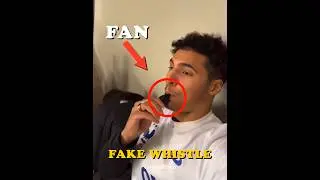 Fake Whistle Moments in Football 😂 | #shorts #football #soccer
