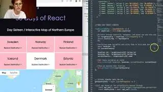 30 days of React - Day Sixteen - Interactive Map of Northern Europe