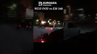 E39 540i vs W210 E430 #бмве39 #w210club #мерседес #w210