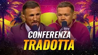 Conferenza stampa ESILARANTE | UFC 323 - Merab Dvalishvili vs Petr Yan