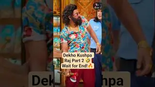 Kushpa Raj ka Swag! Part 2😂 Teja Sajja & Shriya Saran in Kapil Show 🤣 #shorts