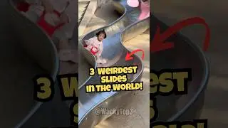 3 Weirdest Slides in the World!⁉️