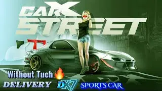 CarX Street! DX7 Delivery// Without Tuch🔥|| Dx7 Sound|| Night Mode|| iPad Pro gameplay