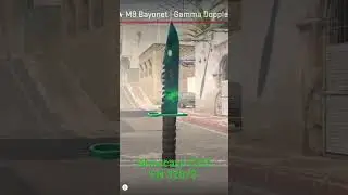 M9 Bayonet | Gamma Doppler Phase 2in Counter Strike 2 🔫🔥#cs2 #counterstrike #counterstrike2 #csgo