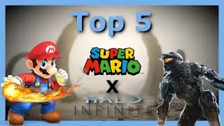 Top 5 Super Mario Maps in Halo Infinite Forge Custom Games