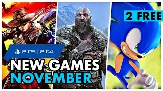 New PlayStation Games To Play in November 2022 (2 Free Games) | New PS4, PS5 Releases