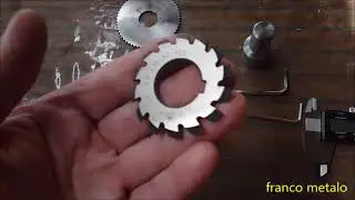 Fraise pour fabrication de pignons sur fraiseuse
