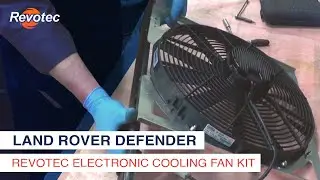 Fitting a Revotec electric fan conversion to a Land Rover Defender 90