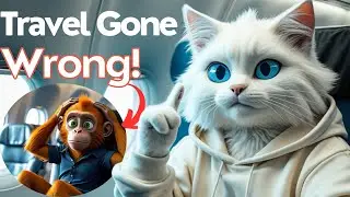 Travel Gone Wrong!|Monkey on a Plane