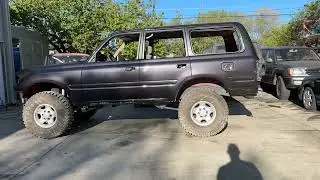 1996 Land Cruiser 80 Series &mdash; Color Change to Vesuvio Blue